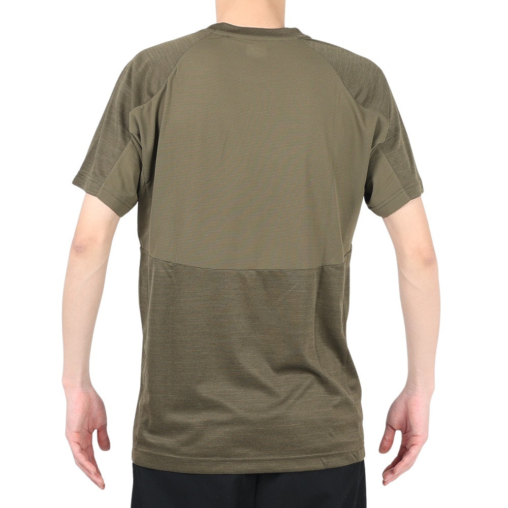 デュアリグ（DUARIG）（メンズ）半袖Tシャツ メンズ 高通気素材 VXBREEZE 杢調 SL B 2S3361-TRCT-863SPT OLIVE