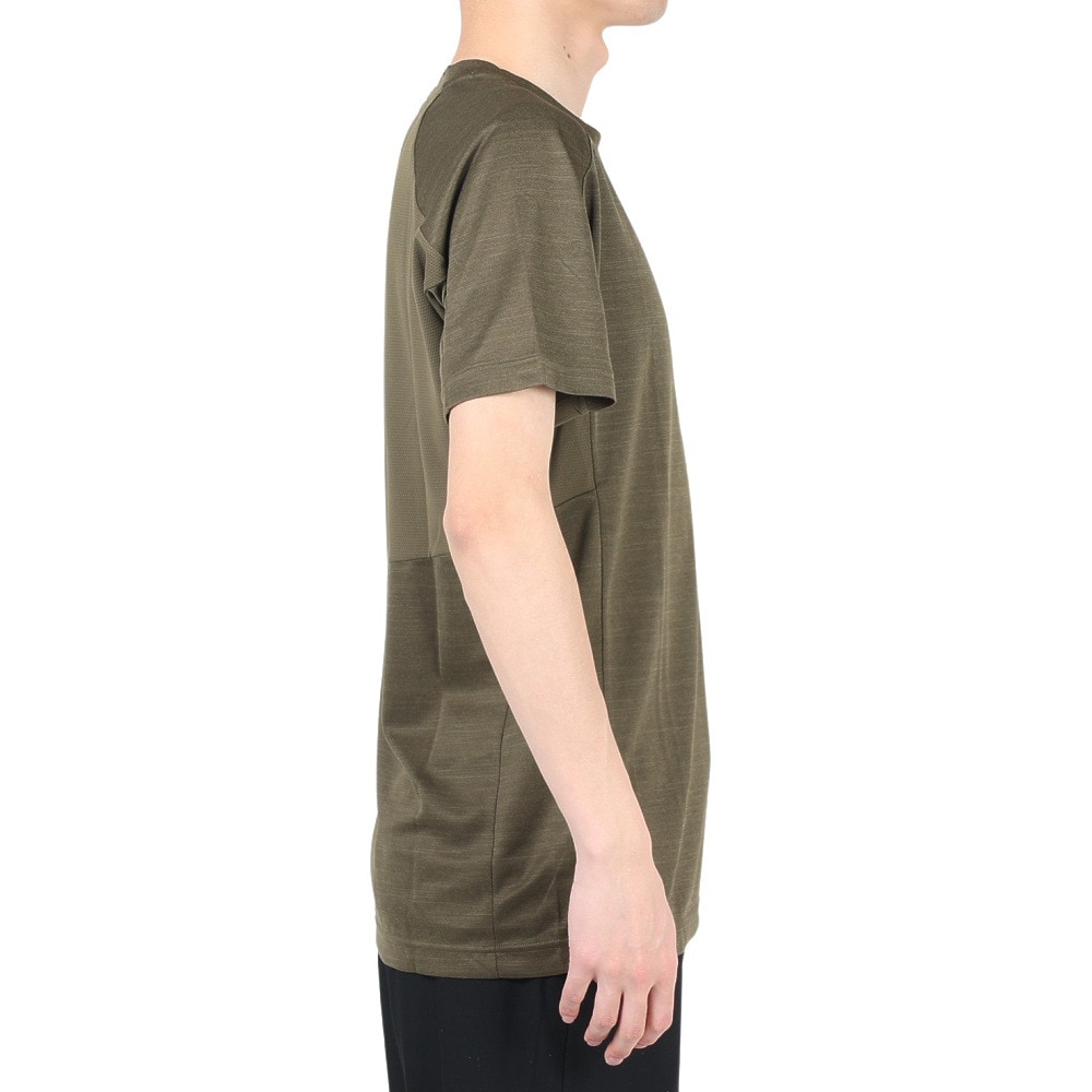 デュアリグ（DUARIG）（メンズ）半袖Tシャツ メンズ 高通気素材 VXBREEZE 杢調 SL B 2S3361-TRCT-863SPT OLIVE