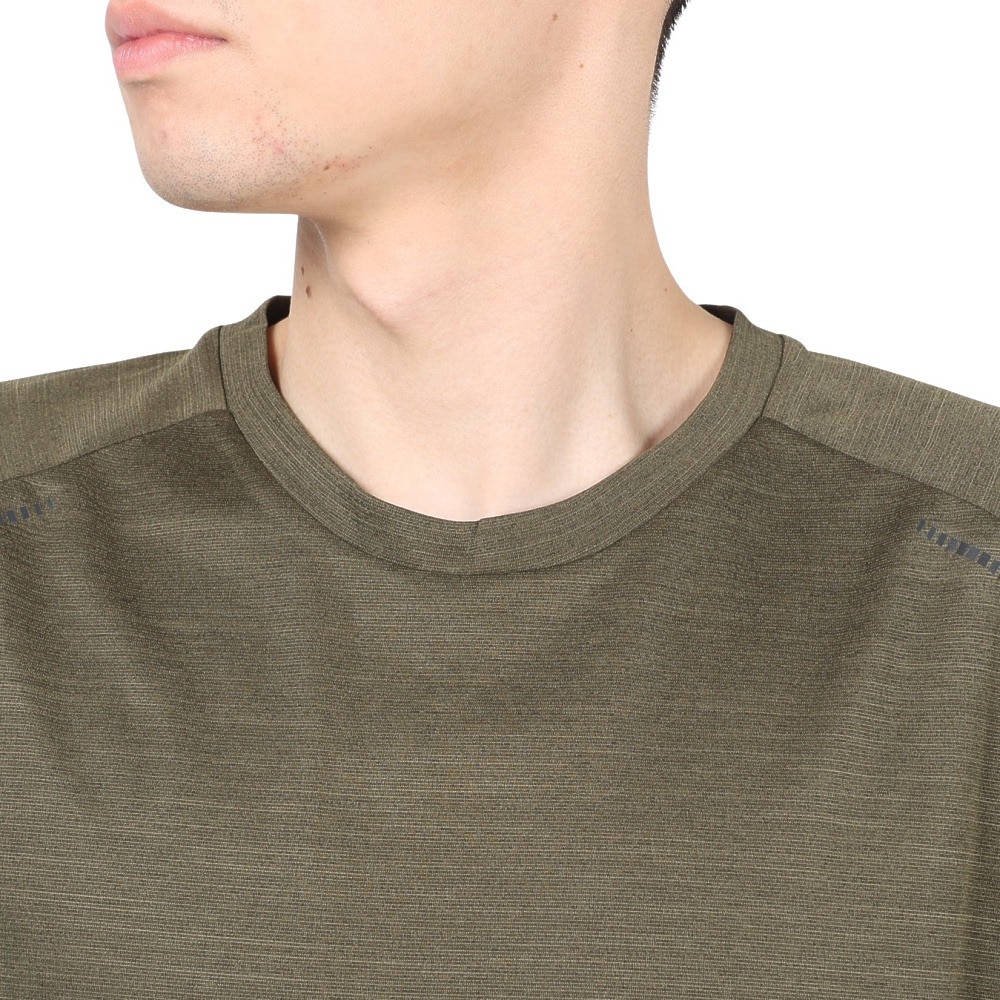 デュアリグ（DUARIG）（メンズ）半袖Tシャツ メンズ 高通気素材 VXBREEZE 杢調 SL B 2S3361-TRCT-863SPT OLIVE