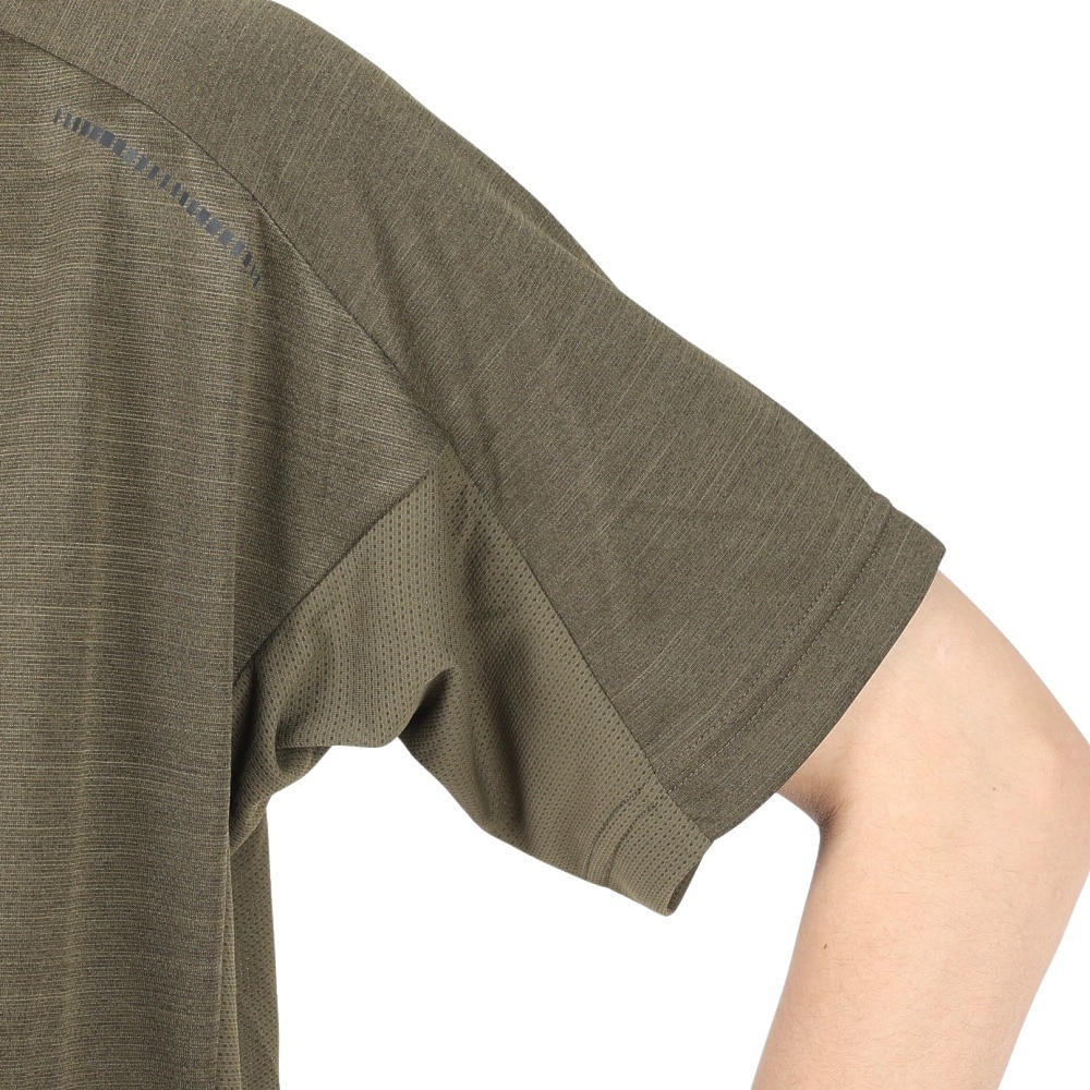 デュアリグ（DUARIG）（メンズ）半袖Tシャツ メンズ 高通気素材 VXBREEZE 杢調 SL B 2S3361-TRCT-863SPT OLIVE