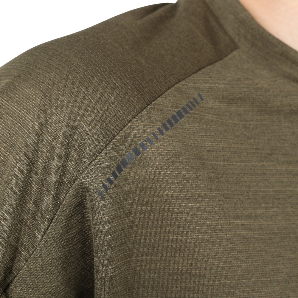デュアリグ（DUARIG）（メンズ）半袖Tシャツ メンズ 高通気素材 VXBREEZE 杢調 SL B 2S3361-TRCT-863SPT OLIVE