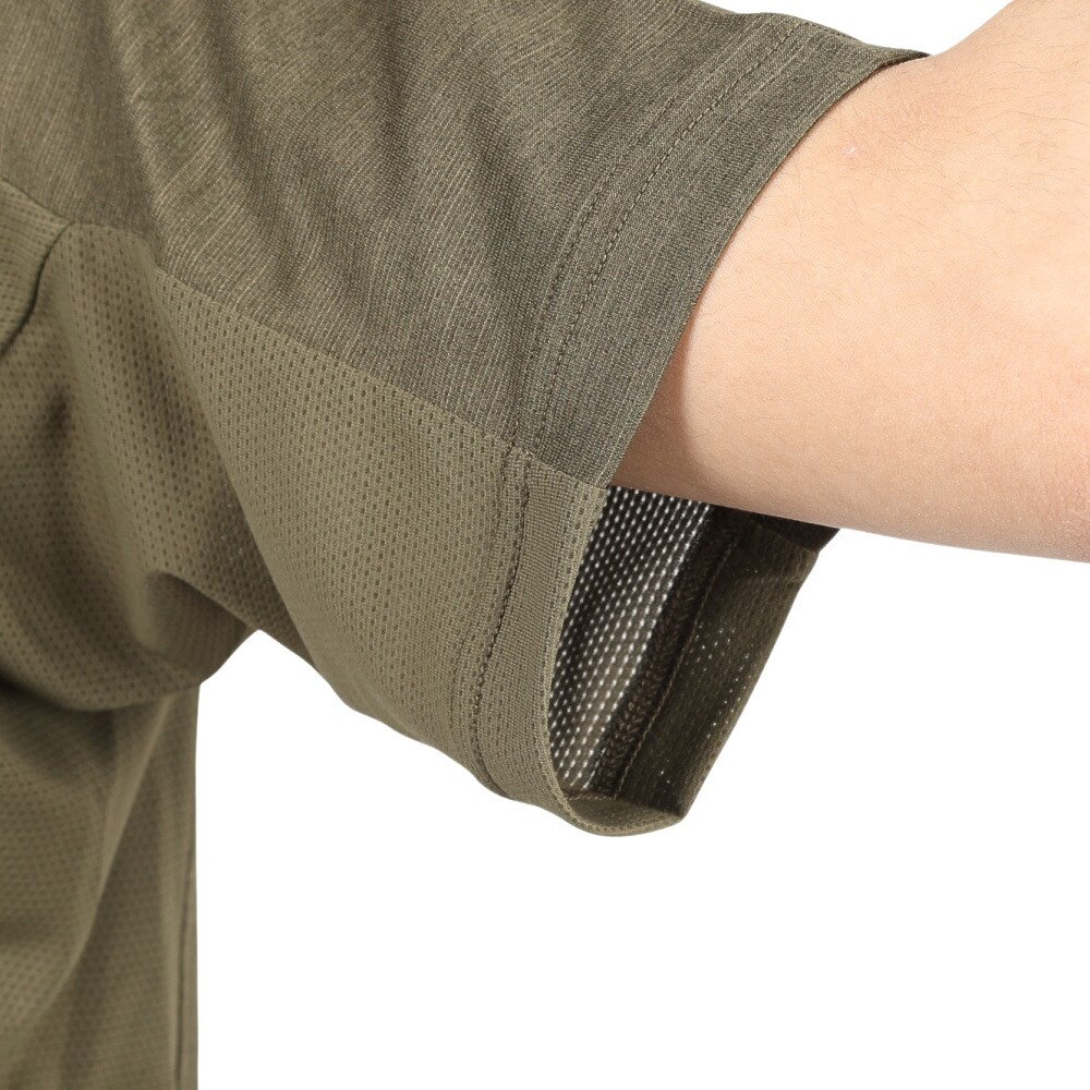デュアリグ（DUARIG）（メンズ）半袖Tシャツ メンズ 高通気素材 VXBREEZE 杢調 SL B 2S3361-TRCT-863SPT OLIVE