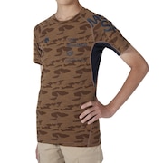 デサント(DESCENTE)(メンズ)半袖Tシャツ メンズ MOTION FREE FIT DMMQJA57 BG コンプレッションウェア