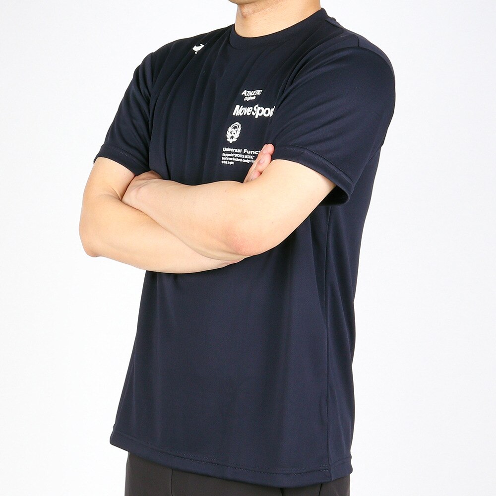 デサント（DESCENTE）（メンズ）半袖Tシャツ メンズ 接触冷感 ドライ 速乾 ドライプラス DX-C1710XB NV★★★