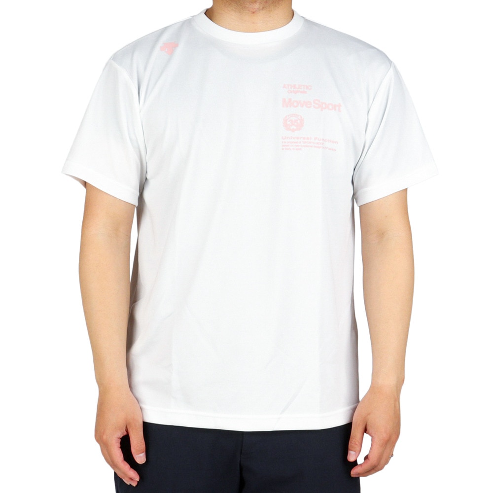 デサント（DESCENTE）（メンズ）半袖Tシャツ メンズ 接触冷感 ドライ 速乾 ドライプラス DX-C1710XB WH★★★