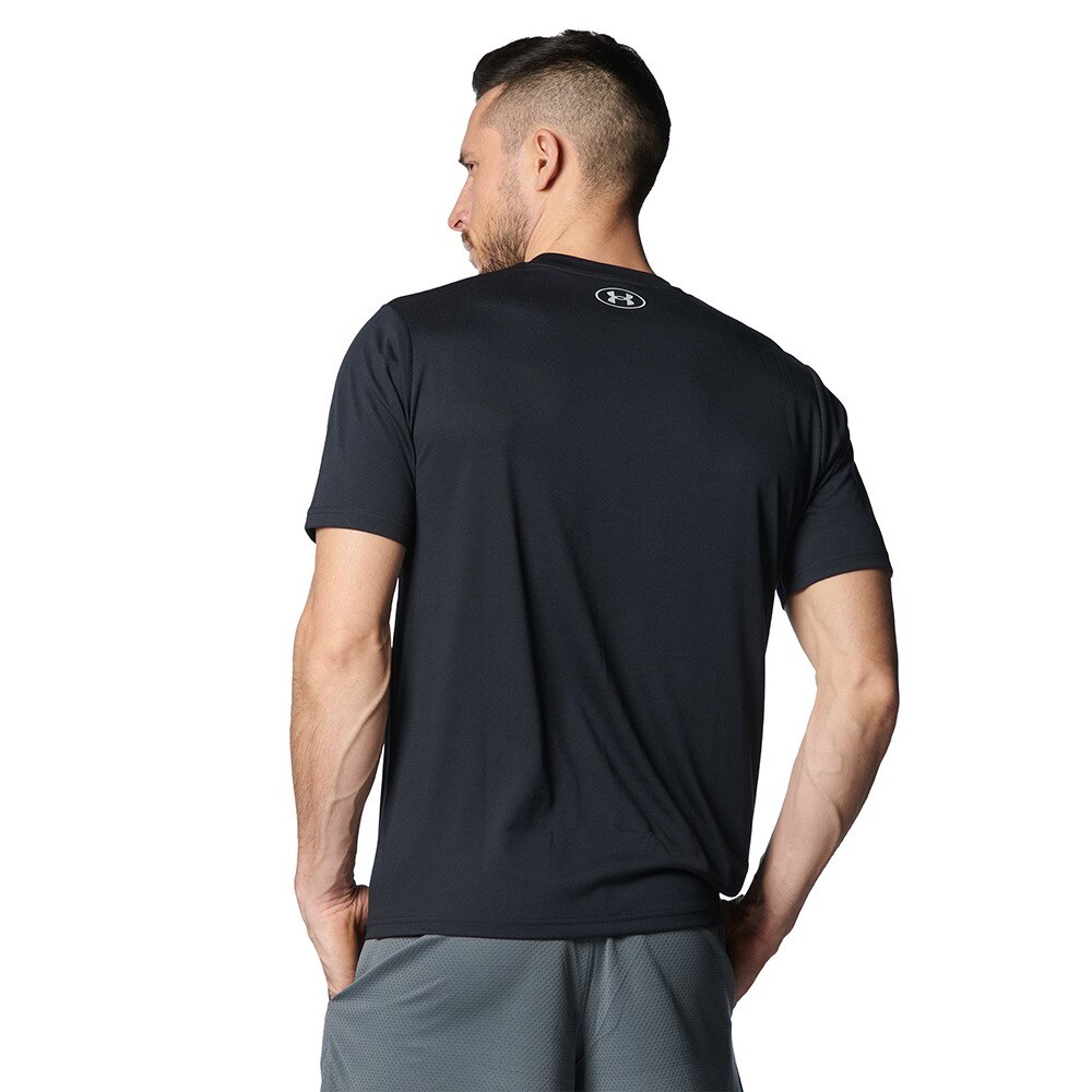 アンダーアーマー（UNDER ARMOUR）（メンズ）半袖Tシャツ メンズ テック エクストララージロゴ 1378362 001 ドライ 吸水速乾