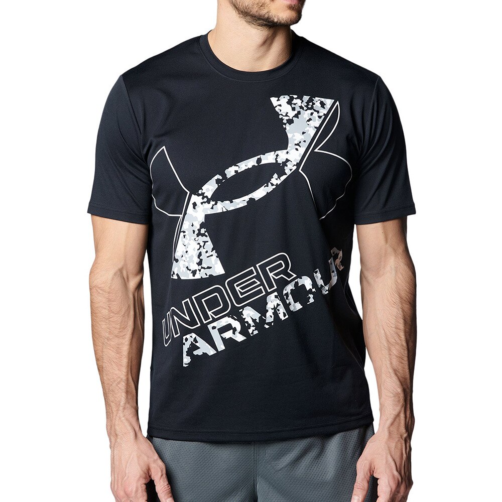 アンダーアーマー（UNDER ARMOUR）（メンズ）半袖Tシャツ メンズ テック エクストララージロゴ 1378362 001 ドライ 吸水速乾