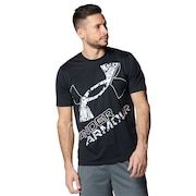アンダーアーマー（UNDER ARMOUR）（メンズ）半袖Tシャツ メンズ テック エクストララージロゴ 1378362 001 ドライ 吸水速乾