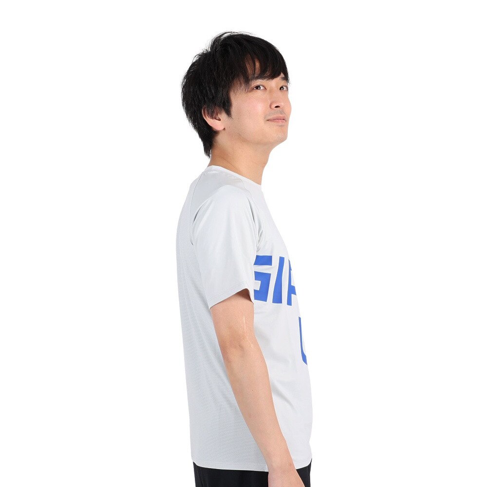 ジローム（GIRAUDM）（メンズ）半袖Tシャツ メンズ ドライプラスクール プリント CT3S0028-TR863-GRHD IGRY