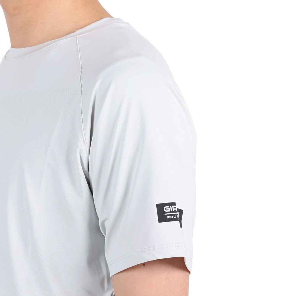 ジローム（GIRAUDM）（メンズ）半袖Tシャツ メンズ ドライプラスクール プリント CT3S0028-TR863-GRHD IGRY