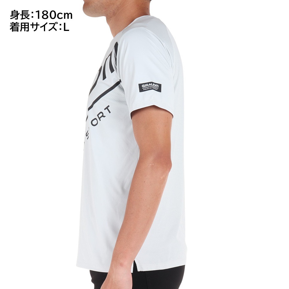 ジローム（GIRAUDM）（メンズ）半袖Tシャツ メンズ ドライプラスクール CT3S0029-TR863-GRHD IGRY
