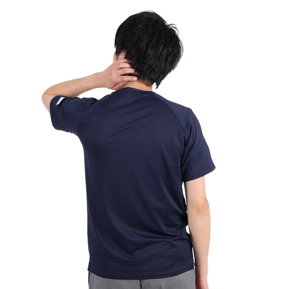 ジローム（GIRAUDM）（メンズ）半袖Tシャツ メンズ ドライプラスクール CT3S0029-TR863-GRHD NVY
