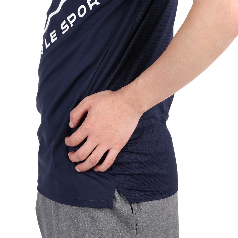 ジローム（GIRAUDM）（メンズ）半袖Tシャツ メンズ ドライプラスクール CT3S0029-TR863-GRHD NVY