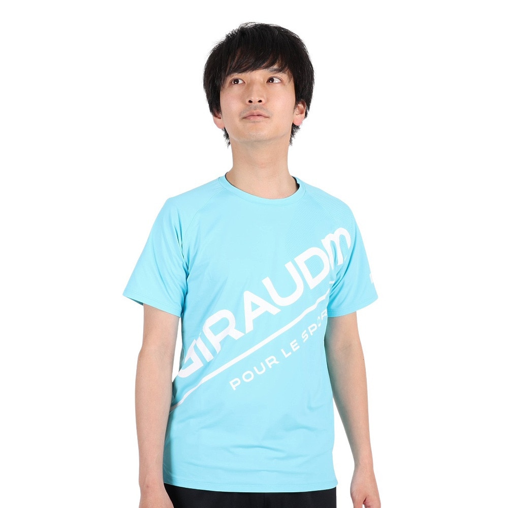ジローム（GIRAUDM）（メンズ）半袖Tシャツ メンズ ドライプラスクール CT3S0029-TR863-GRHD TQB