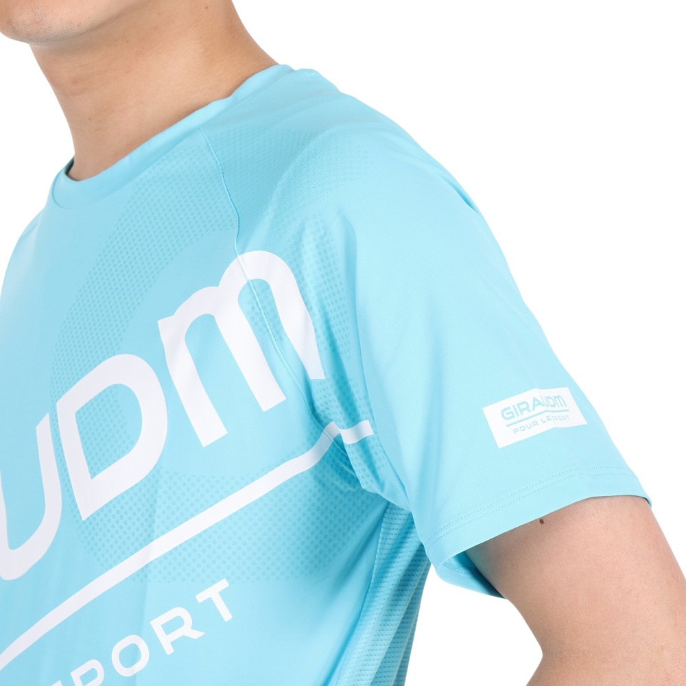 ジローム（GIRAUDM）（メンズ）半袖Tシャツ メンズ ドライプラスクール CT3S0029-TR863-GRHD TQB