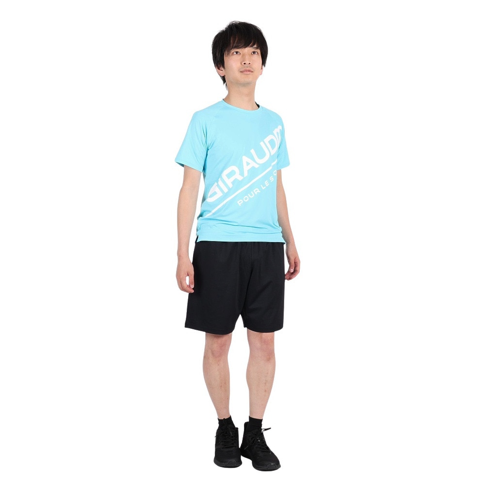 ジローム（GIRAUDM）（メンズ）半袖Tシャツ メンズ ドライプラスクール CT3S0029-TR863-GRHD TQB