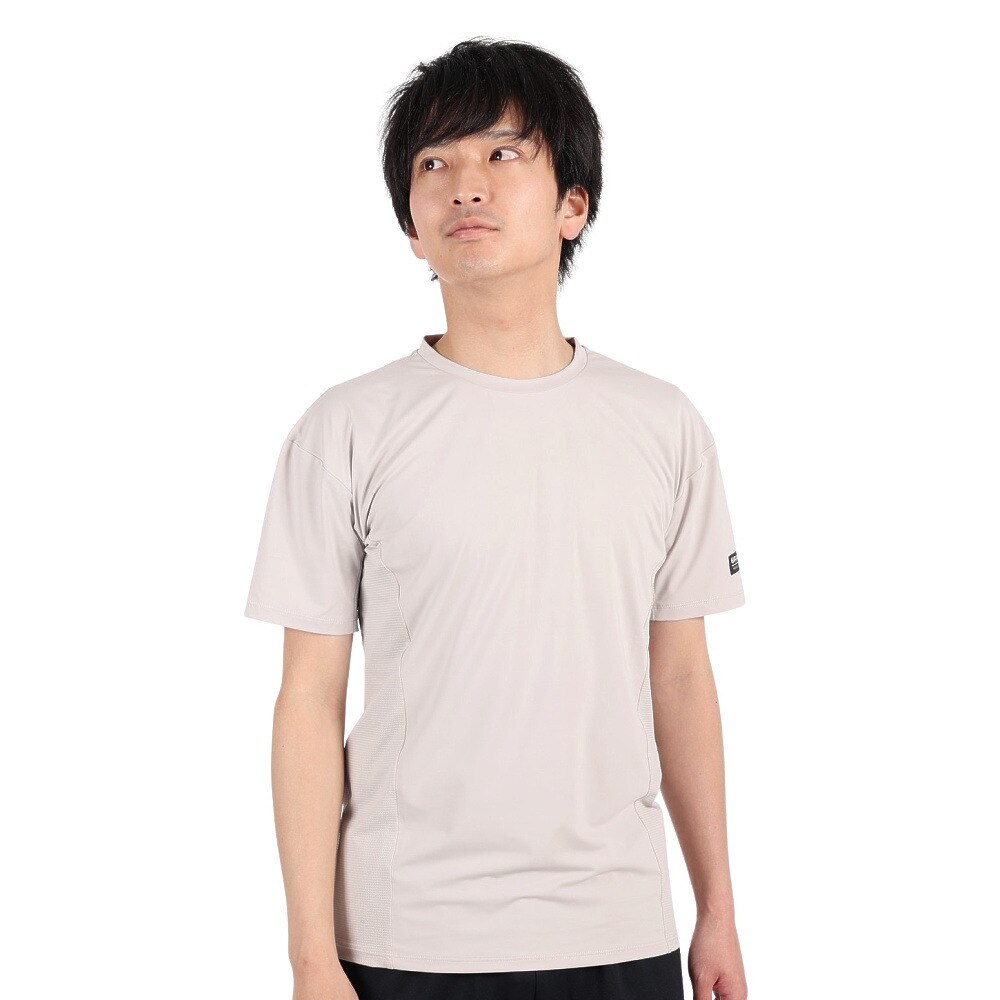 ジローム（GIRAUDM）（メンズ）半袖Tシャツ メンズ ドライプラスクール CT3S0030-TR863-GRHD BEG