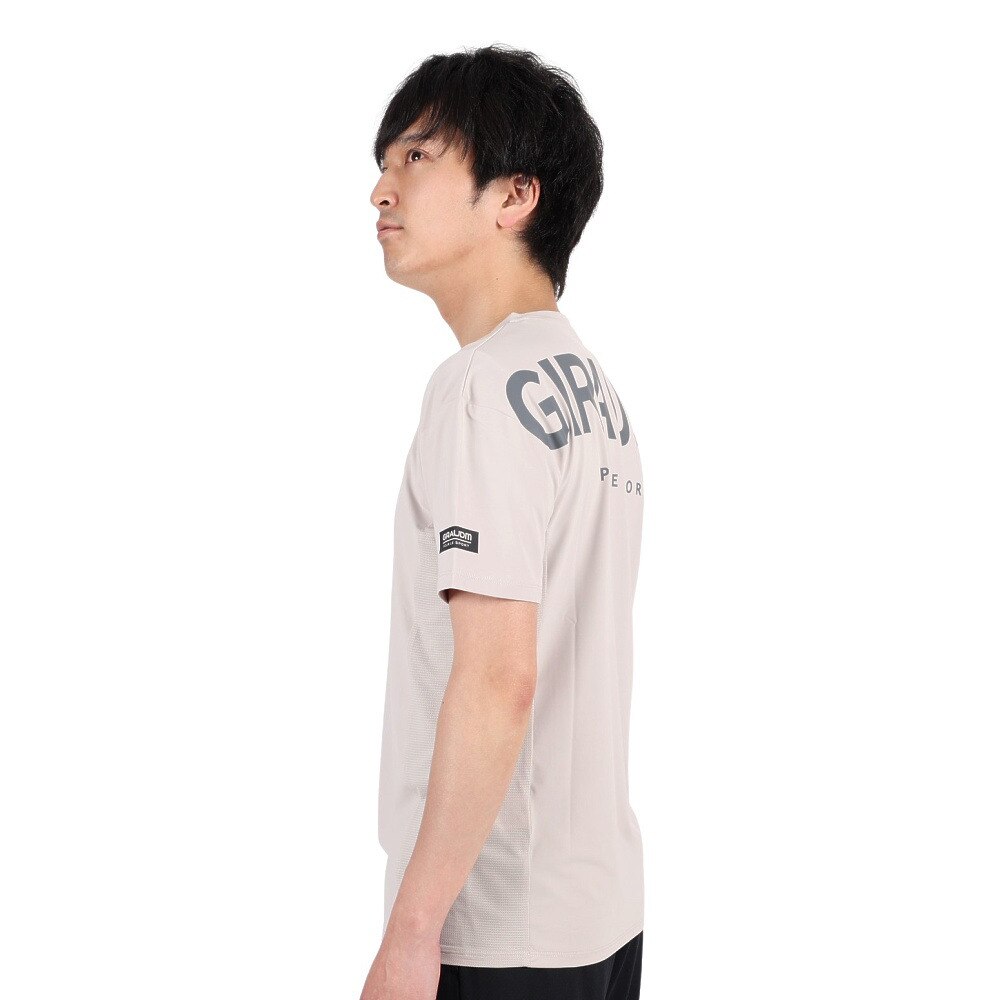 ジローム（GIRAUDM）（メンズ）半袖Tシャツ メンズ ドライプラスクール CT3S0030-TR863-GRHD BEG