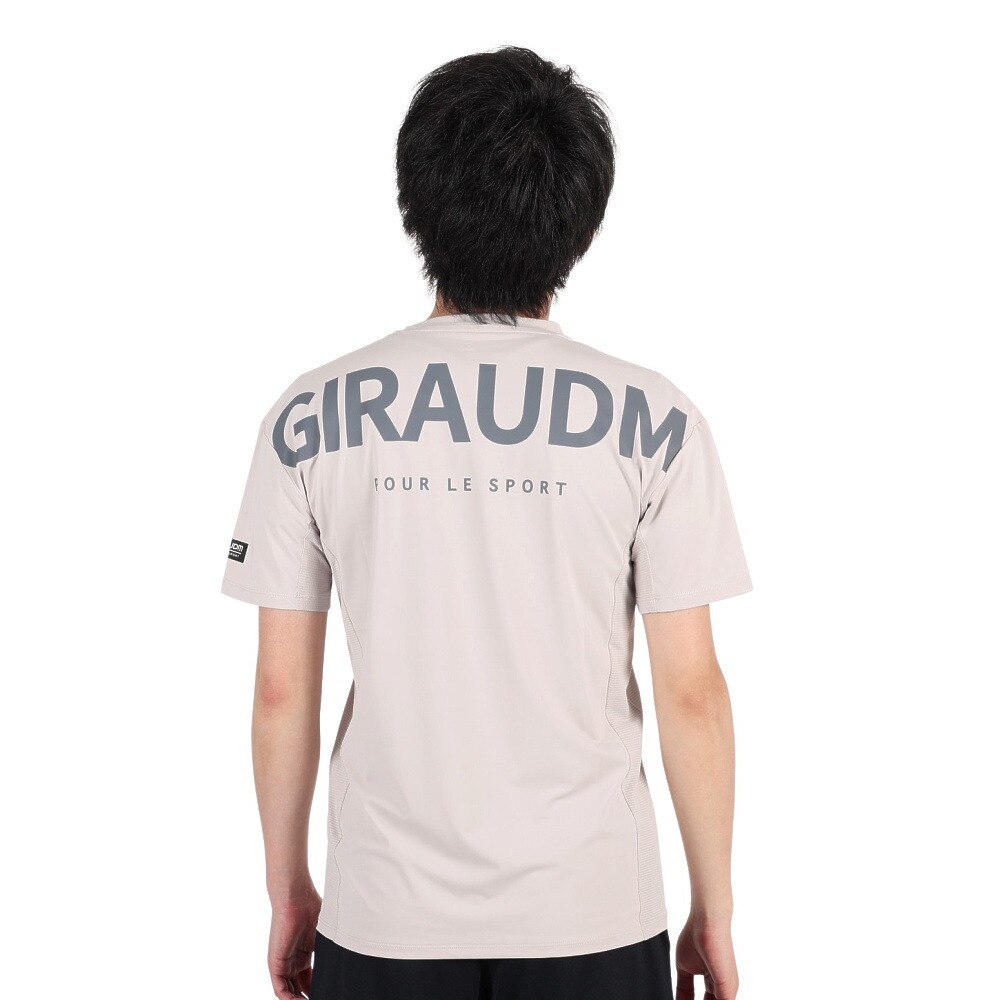 ジローム（GIRAUDM）（メンズ）半袖Tシャツ メンズ ドライプラスクール CT3S0030-TR863-GRHD BEG