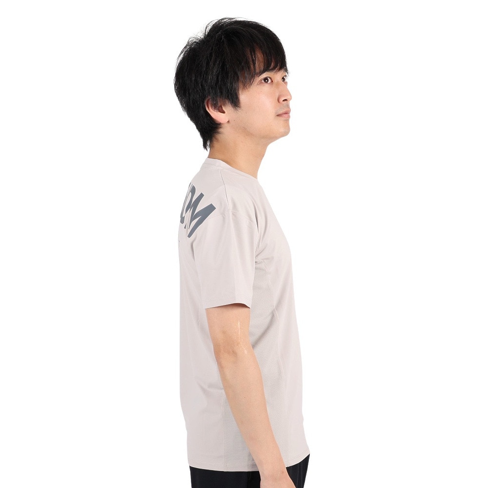 ジローム（GIRAUDM）（メンズ）半袖Tシャツ メンズ ドライプラスクール CT3S0030-TR863-GRHD BEG