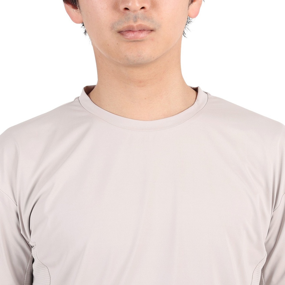 ジローム（GIRAUDM）（メンズ）半袖Tシャツ メンズ ドライプラスクール CT3S0030-TR863-GRHD BEG