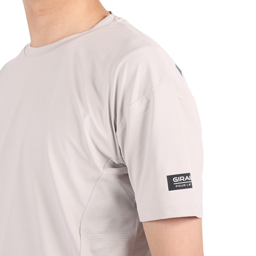 ジローム（GIRAUDM）（メンズ）半袖Tシャツ メンズ ドライプラスクール CT3S0030-TR863-GRHD BEG