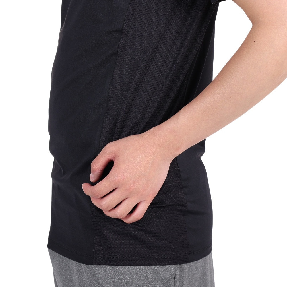 ジローム（GIRAUDM）（メンズ）半袖Tシャツ メンズ ドライプラスクール プリント CT3S0030-TR863-GRHD BLK
