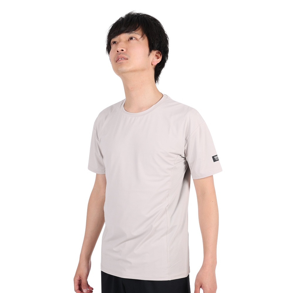 ジローム（GIRAUDM）（メンズ）半袖Tシャツ メンズ ドライプラスクール CT3S0031-TR863-GRHD BEG