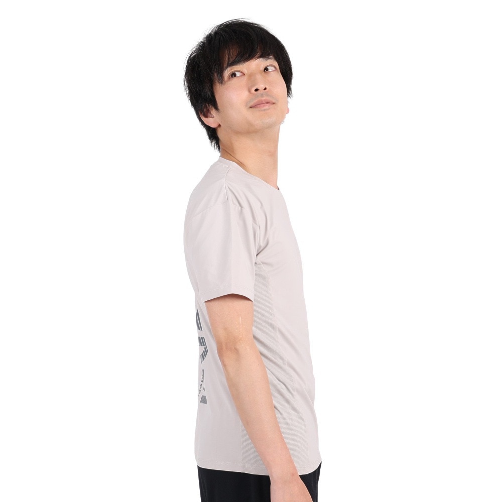 ジローム（GIRAUDM）（メンズ）半袖Tシャツ メンズ ドライプラスクール CT3S0031-TR863-GRHD BEG