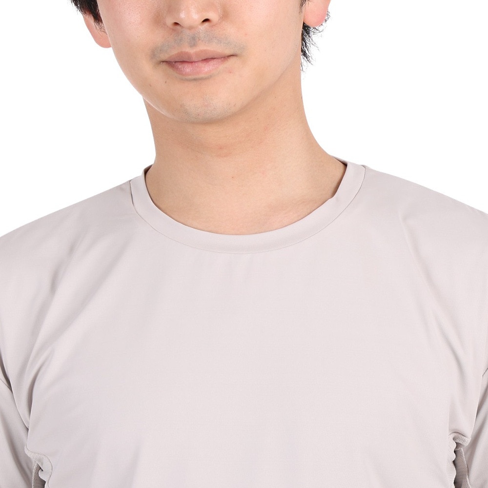 ジローム（GIRAUDM）（メンズ）半袖Tシャツ メンズ ドライプラスクール CT3S0031-TR863-GRHD BEG
