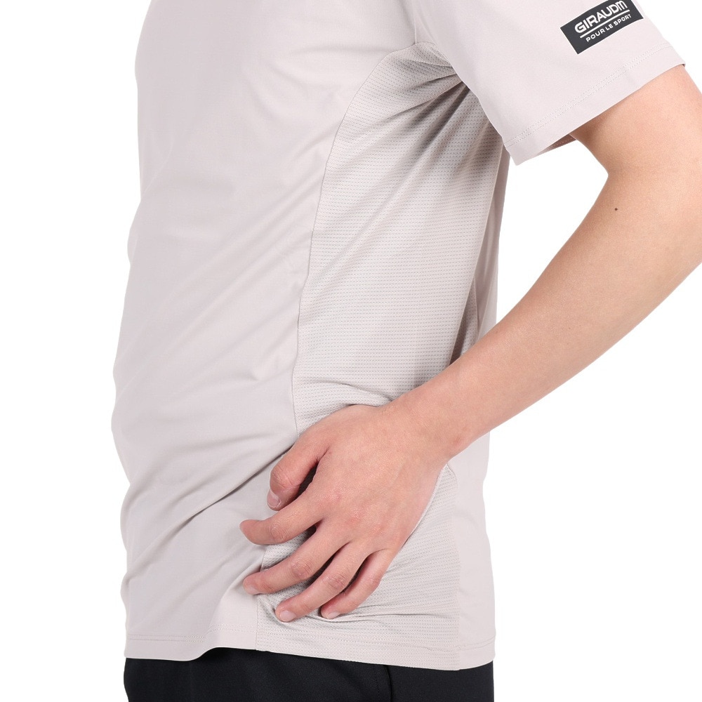 ジローム（GIRAUDM）（メンズ）半袖Tシャツ メンズ ドライプラスクール CT3S0031-TR863-GRHD BEG