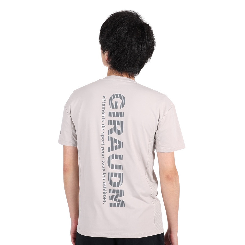 ジローム（GIRAUDM）（メンズ）半袖Tシャツ メンズ ドライプラスクール CT3S0031-TR863-GRHD BEG