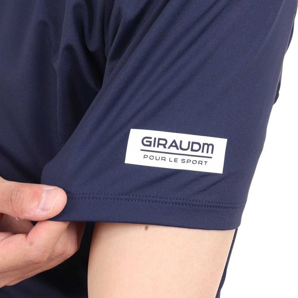 ジローム（GIRAUDM）（メンズ）半袖Tシャツ メンズ ドライプラスクール CT3S0031-TR863-GRHD NVY