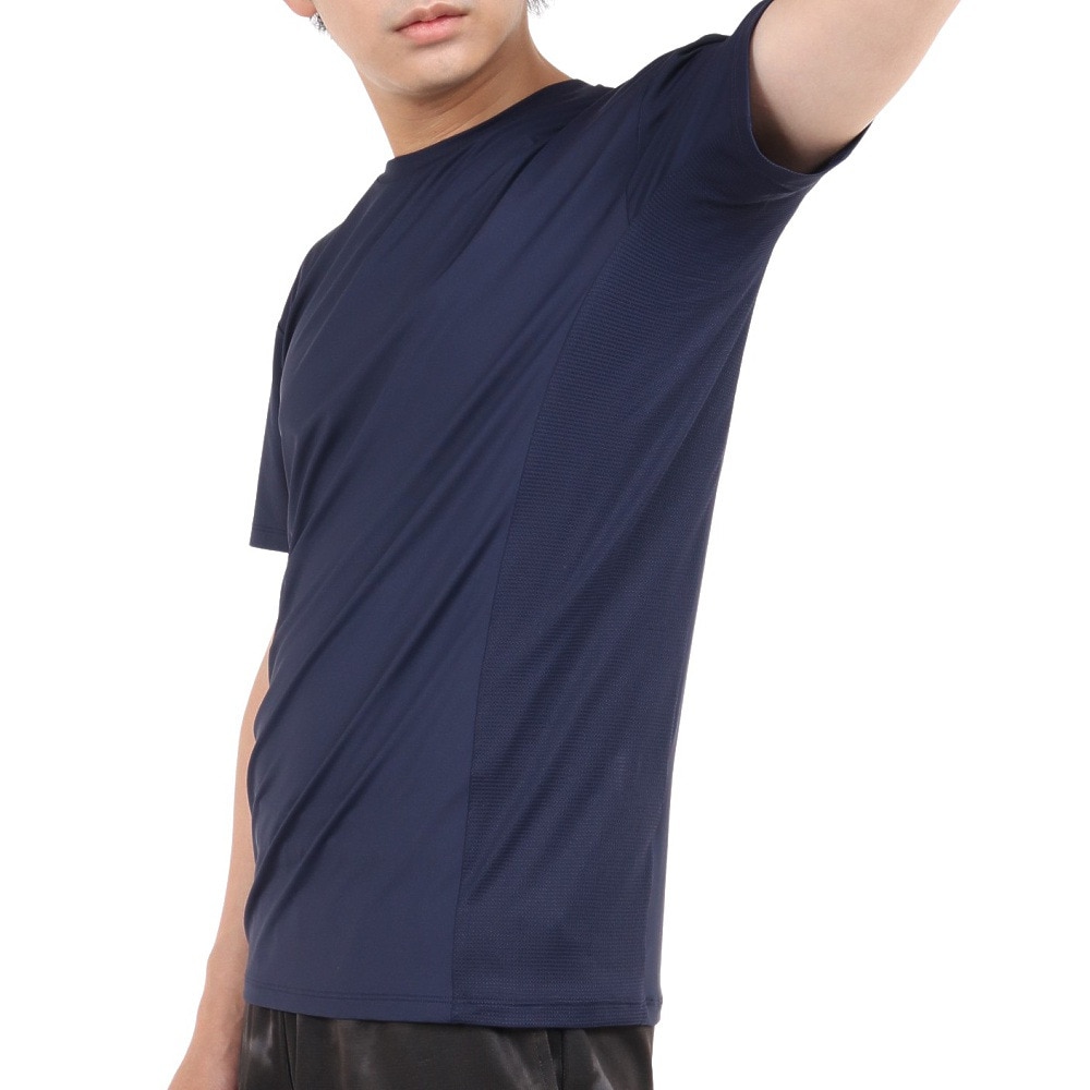 ジローム（GIRAUDM）（メンズ）半袖Tシャツ メンズ ドライプラスクール CT3S0031-TR863-GRHD NVY