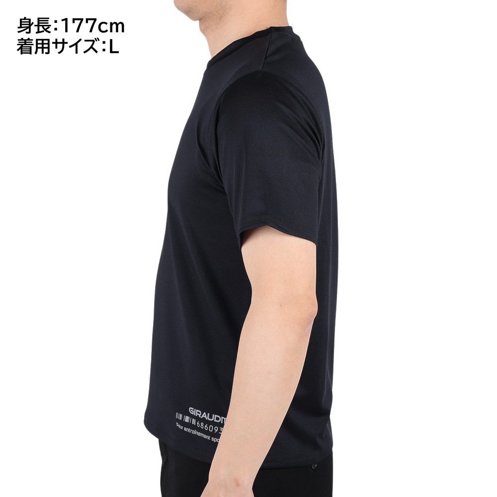 ジローム（GIRAUDM）（メンズ）半袖シャツ メンズ reraxing CT3S0008-TR863-GRCD BLK