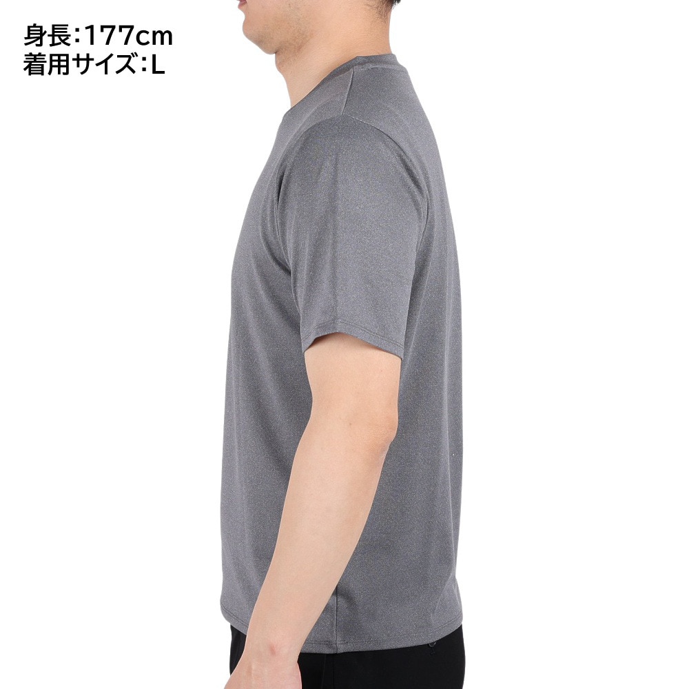 ジローム（GIRAUDM）（メンズ）半袖シャツ メンズ reraxing バックプリント CT3S0009-TR863-GRCD MGRY