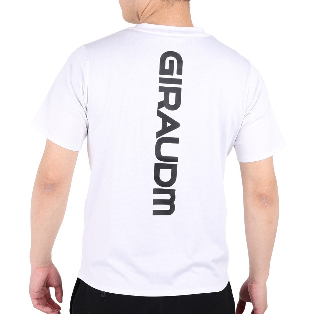 ジローム（GIRAUDM）（メンズ）半袖シャツ メンズ reraxing バックプリント CT3S0009-TR863-GRCD WHT