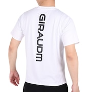 ジローム（GIRAUDM）（メンズ）半袖シャツ メンズ reraxing バックプリント CT3S0009-TR863-GRCD WHT