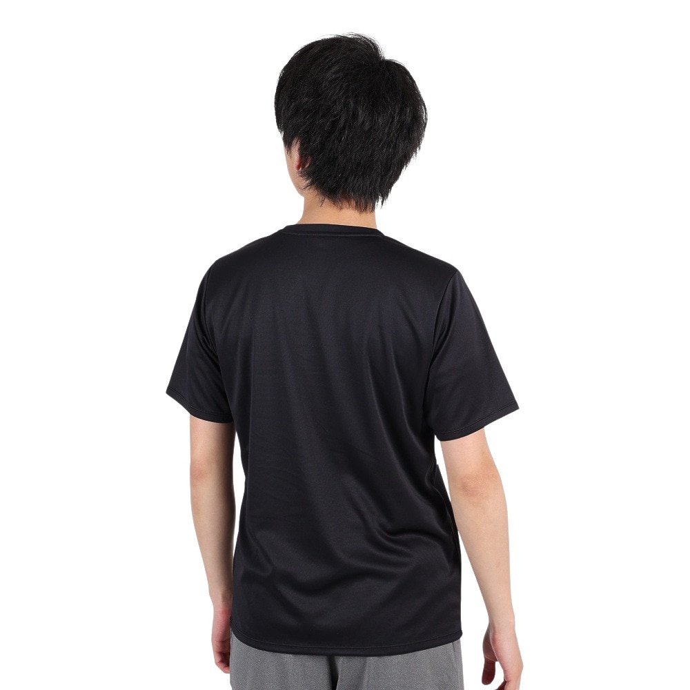 ジローム（GIRAUDM）（メンズ）半袖Tシャツ メンズ ドライプラスmesh プリント CT3S0013-TR863-GRES BLK