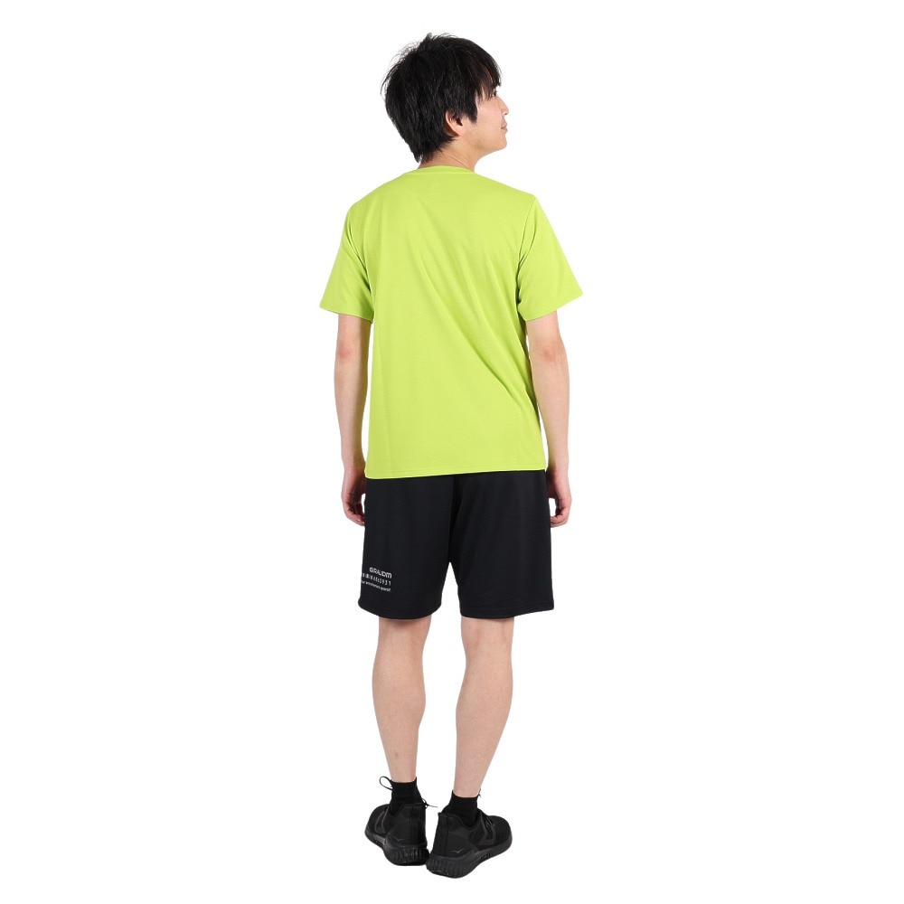 ジローム（GIRAUDM）（メンズ）半袖Tシャツ メンズ ドライプラスmesh プリント CT3S0013-TR863-GRES FGRN