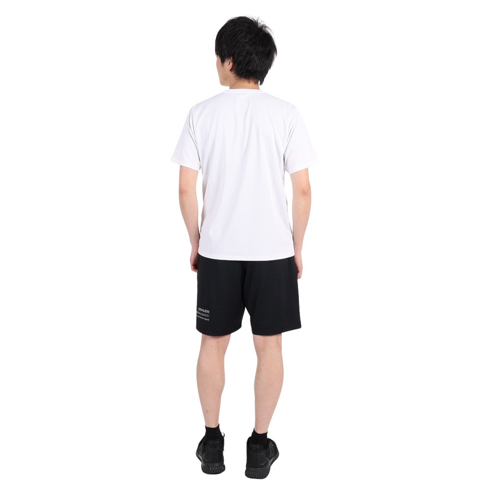 ジローム（GIRAUDM）（メンズ）半袖Tシャツ メンズ ドライプラスmesh プリント CT3S0013-TR863-GRES WHT