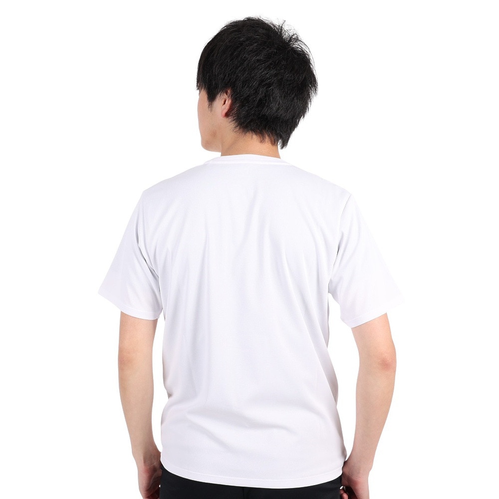 ジローム（GIRAUDM）（メンズ）半袖Tシャツ メンズ ドライプラスmesh プリント CT3S0013-TR863-GRES WHT