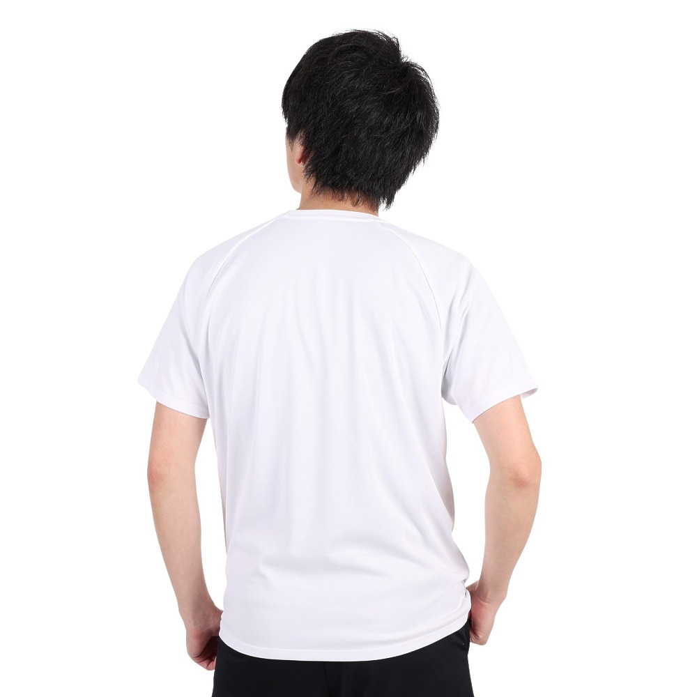 ジローム（GIRAUDM）（メンズ）半袖Tシャツ メンズ ドライプラスmesh プリント CT3S0015-TR863-GRES WHT