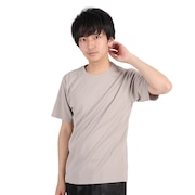 ジローム（GIRAUDM）（メンズ）半袖Tシャツ メンズ ドライプラスmossstich プリント CT3S0016-TR863-GRES BEG