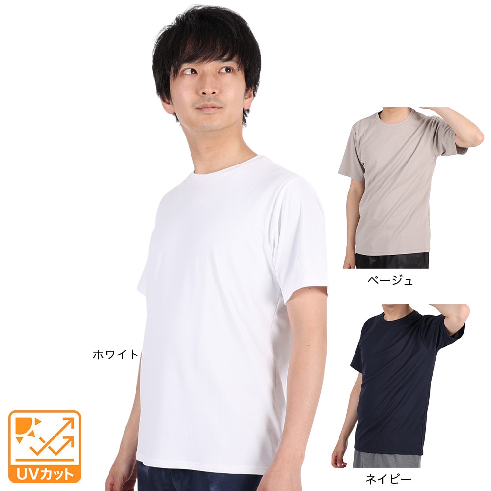 ジローム（GIRAUDM）（メンズ）半袖Tシャツ メンズ ドライプラスmossstich CT3S0016-TR863-GRES NVY