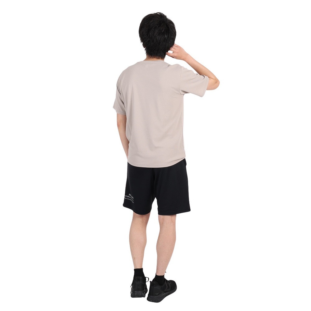 ジローム（GIRAUDM）（メンズ）半袖Tシャツ メンズ ドライプラスmossstich プリント CT3S0017-TR863-GRES BEG