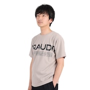 ジローム（GIRAUDM）（メンズ）半袖Tシャツ メンズ ドライプラスmossstich プリント CT3S0017-TR863-GRES BEG