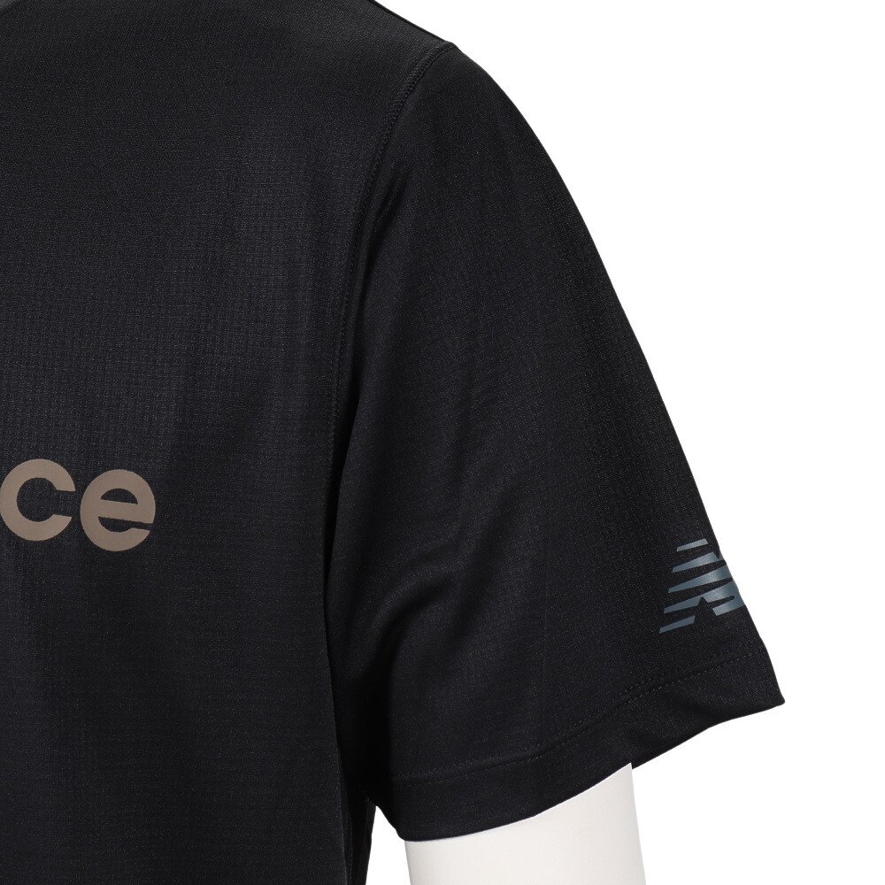 ニューバランス（new balance）（メンズ）半袖Tシャツ メンズ Tenacity  AMT31074BK