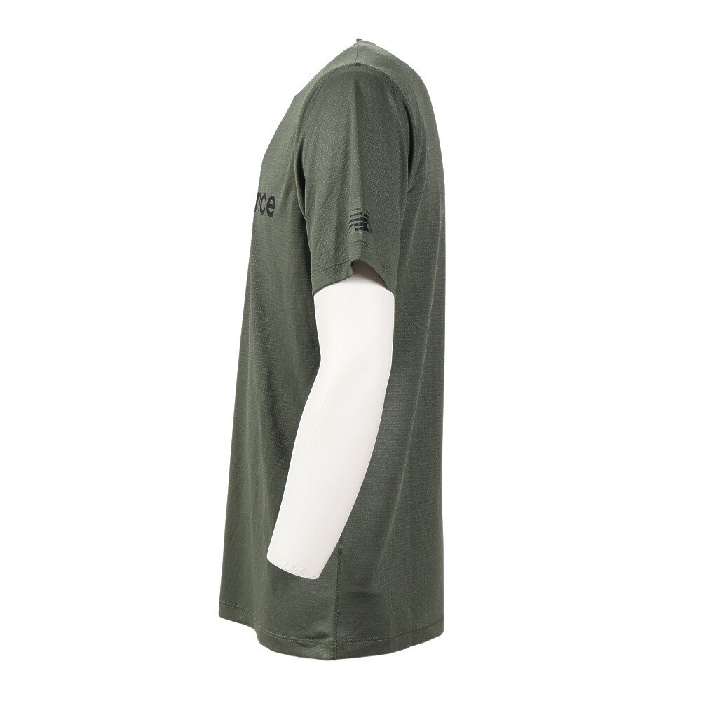 ニューバランス（new balance）（メンズ）半袖Tシャツ メンズ Tenacity AMT31074DON
