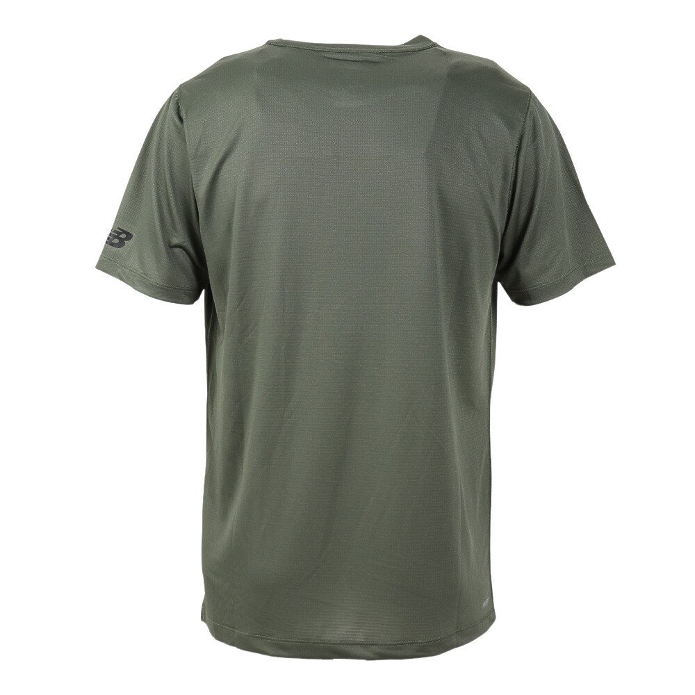 ニューバランス（new balance）（メンズ）半袖Tシャツ メンズ Tenacity AMT31074DON